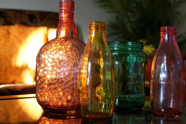 Stained Glass Bottles