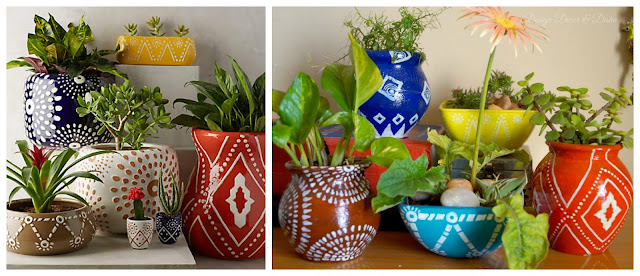 handpainted Pots and Planters