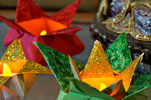 Origami Lotuses