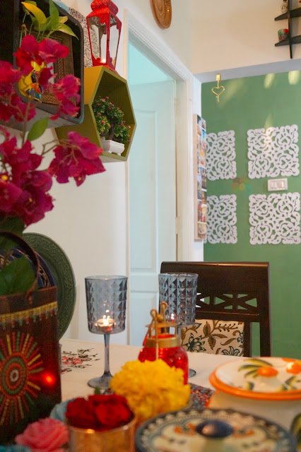 Indian Dining Table Decor