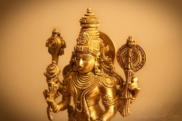 Vishnu and Bharatnatyam in home decor