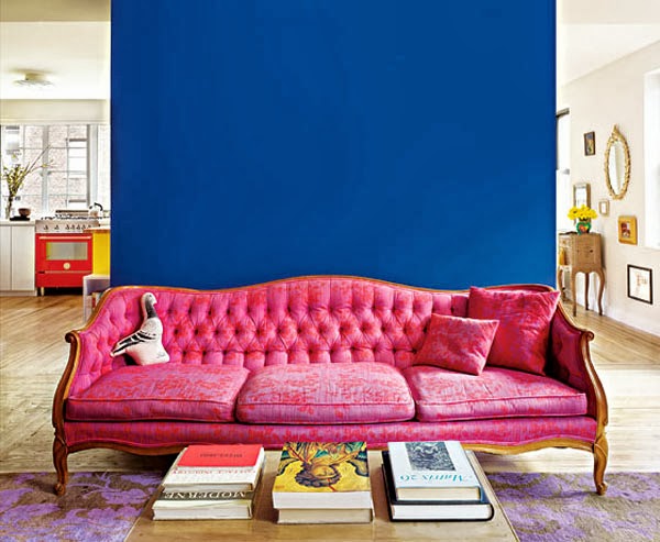 Wall In Bold Color