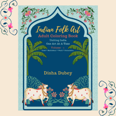 Indian Folk Art - Adult coloring book Volume 1