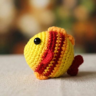 Crochet Fish Amigurumi toy for kids