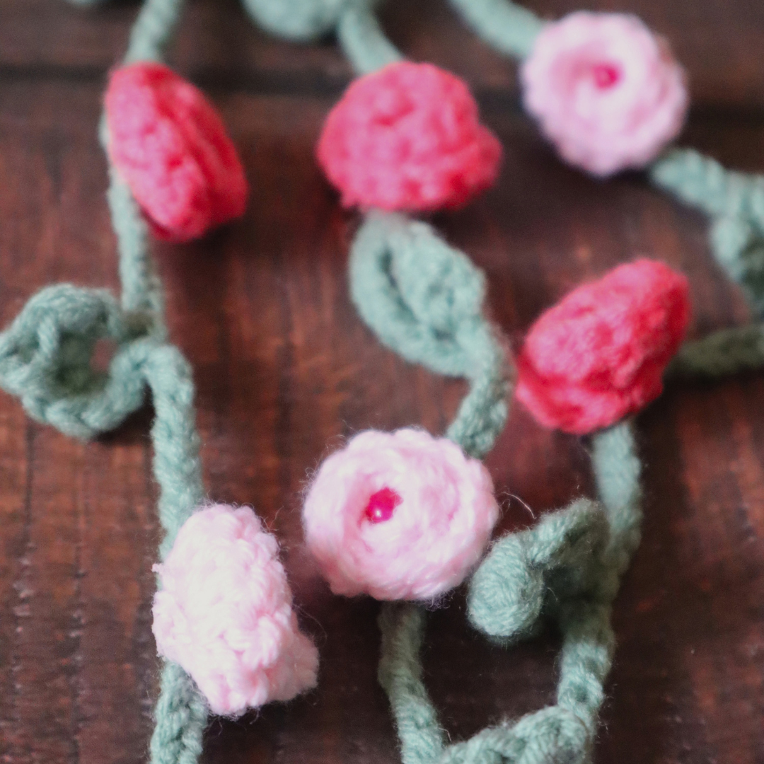 Pink Rose Crochet Parandi (3)